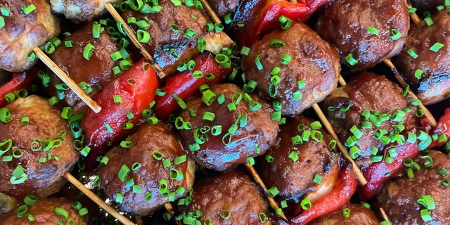 BBQ Beef Meatballs