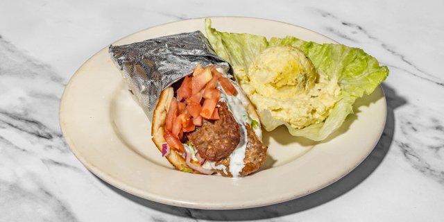 Beef Gyro Sandwich