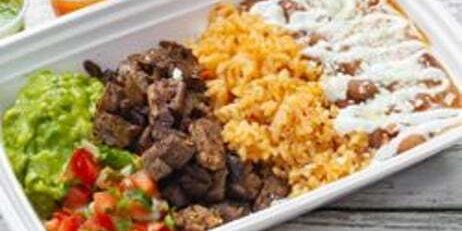 Fiesta Burrito Bowl Bar