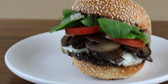 Chalet Burger Platter