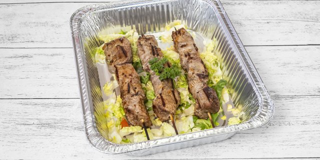 Beef Shish Kabob Wrap