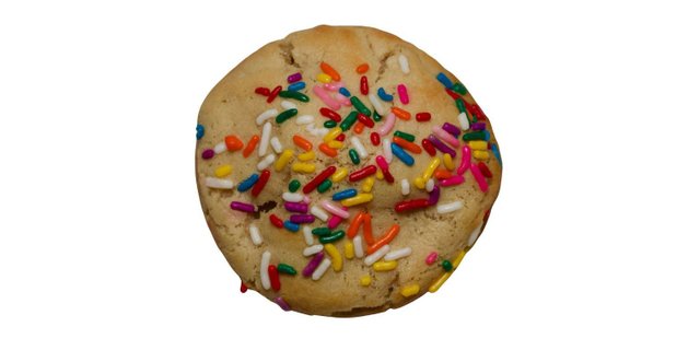 No Chip Cookie w/ Sprinkles