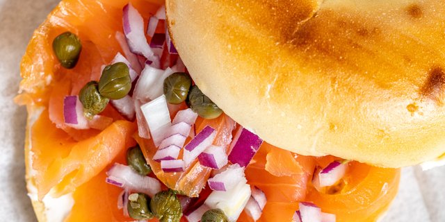 Smoked Salmon Bagel