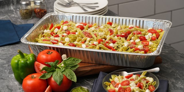 Caprese Pesto Pasta