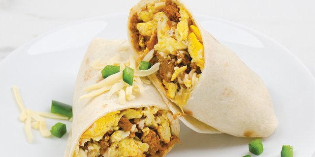 Spicy Chorizo & Egg Burrito Dozen