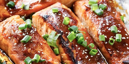 Teriyaki & Chili Wild Caught Salmon (Dairy-Free)