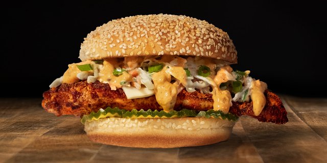 Nashville Hot Grilled Chicken Sandwich