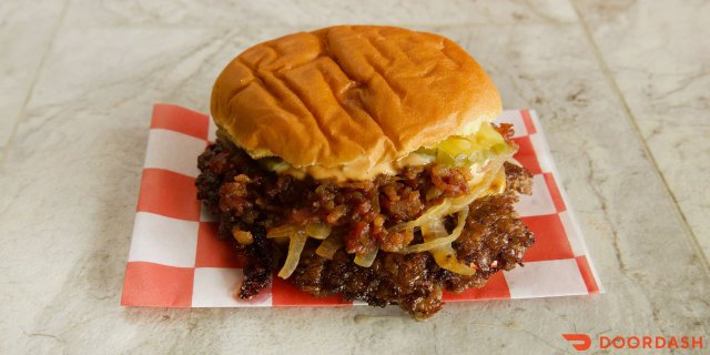 Bacon Jam Smash Burger