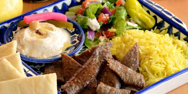 Beef & Lamb Gyro Plate