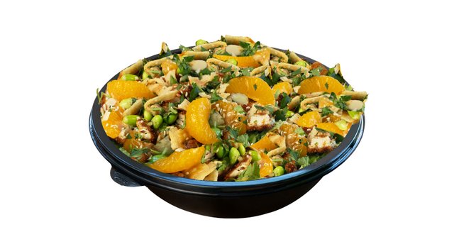 Asian Crispy Chicken Salad