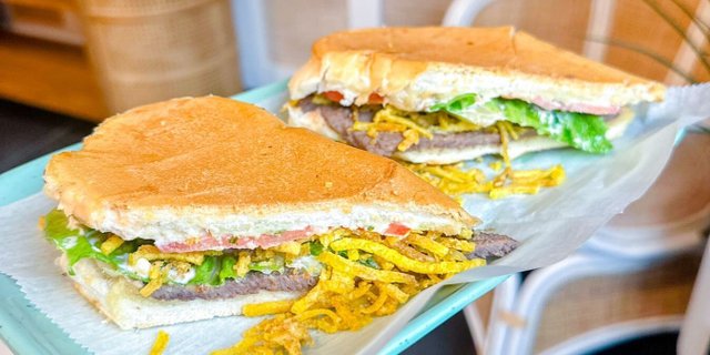 Pan Con Bistec Sandwich