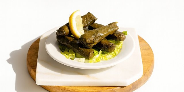 Dozen Grape Leaves