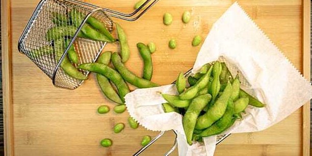 Seasoned Edamame Tray