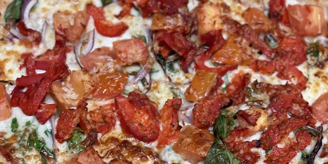 Spinach Gourmet Pizza