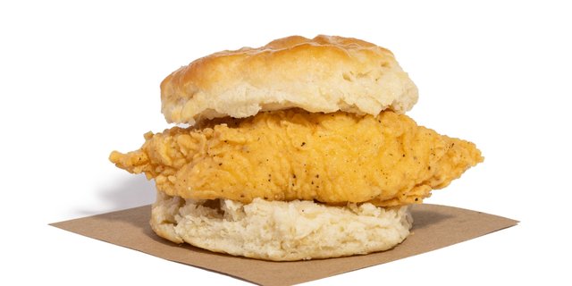 Chicken Tender Biscuit Sandwiches