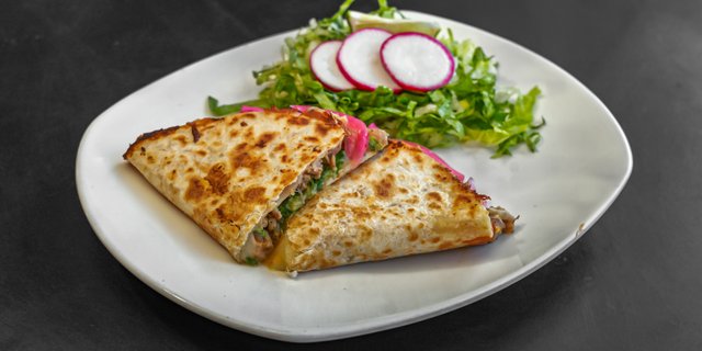 Chile Verde Quesadilla