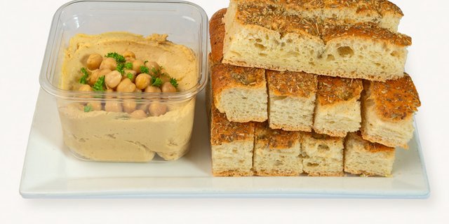 Loaded Mediterranean Hummus
