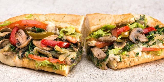 Original Vegetarian Cheese Steak