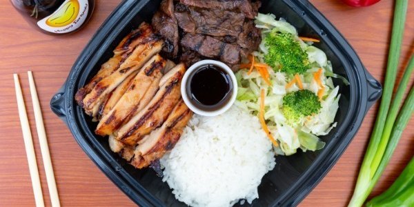 Chicken & Beef Teriyaki Combo