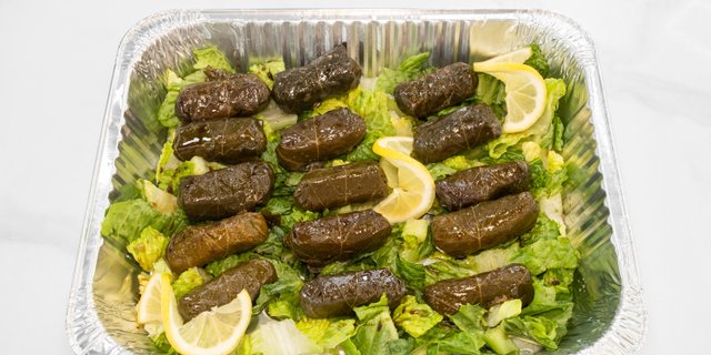 Grape Leaves Tray