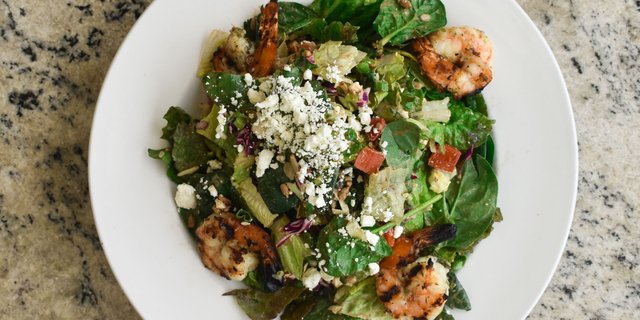 Grilled Shrimp Salad