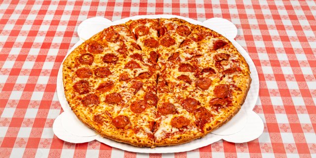 Old World Style Pepperoni Pizza