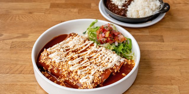 Vegetable Enchiladas