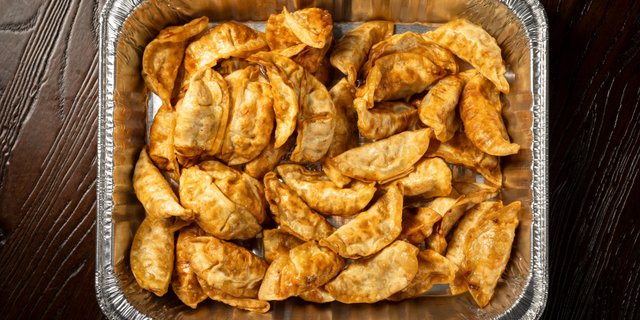 Chicken Dumplings in Chili Oil