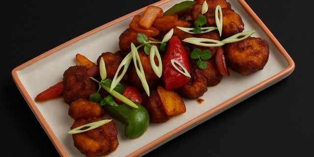 Chili Garlic Mushroom