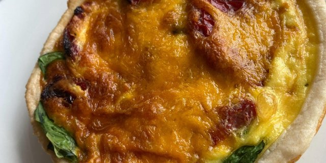 Quiche w/ Sundried Tomatoes