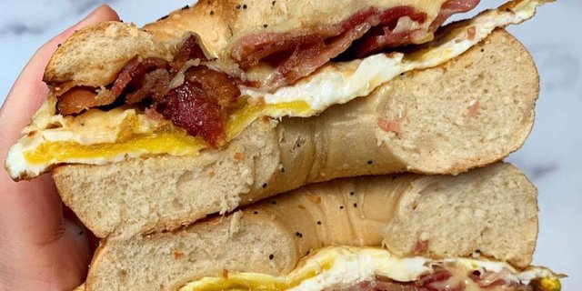 Bacon, Egg & Cheese Sandwich