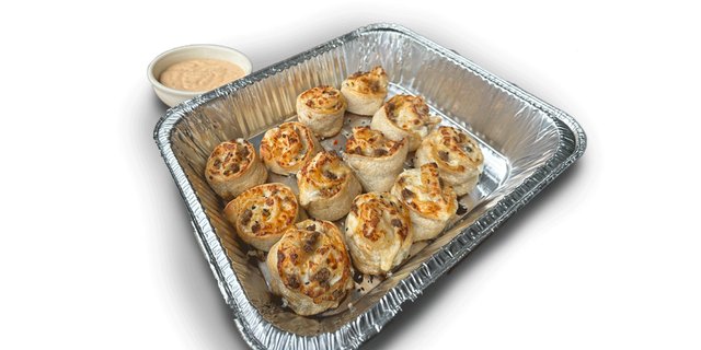 Cheeseburger Pizza Rolls