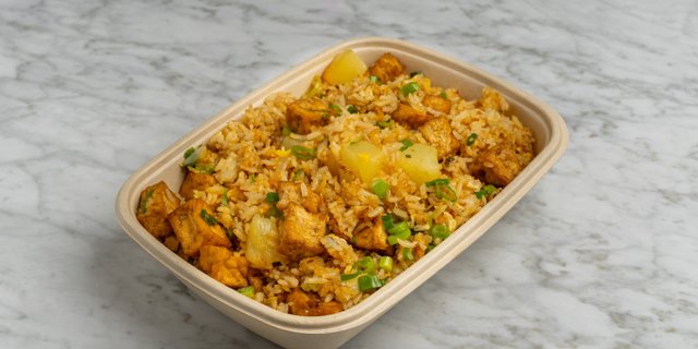 Vegetarian Pineapple Fried Rice