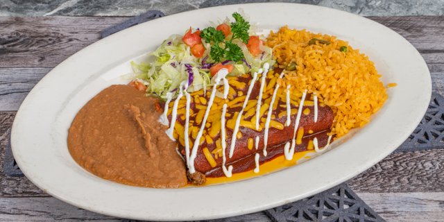 Enchiladas Simples Lunch