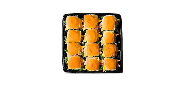 Turkey & Cheddar Sliders Snack Square