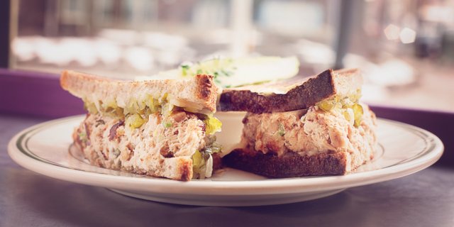 Tuna Melt Sandwich
