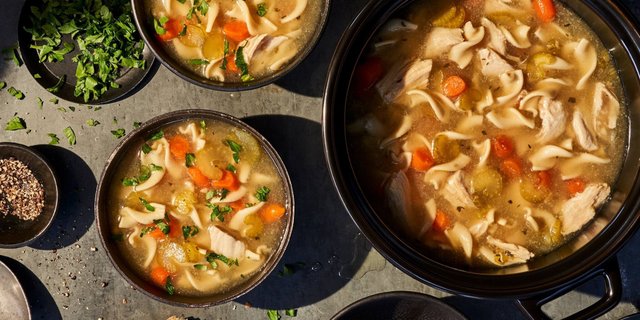 Homestyle Chicken Noodle Soup