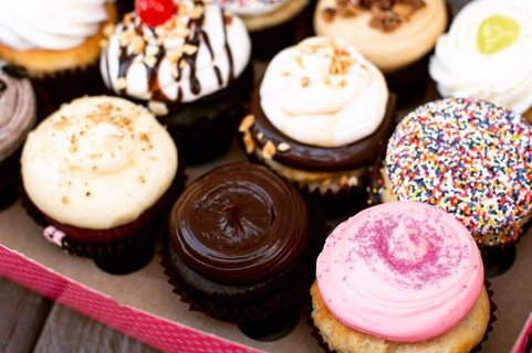 Assorted Jumbo Nut-Free Cupcakes