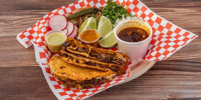 3 Crispy Birria Tacos