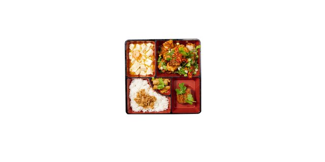 Crispy Chicken W/ Special Spicy Sauce Bento Box