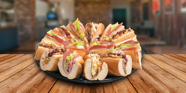 Large Sampler Sandwich Tray