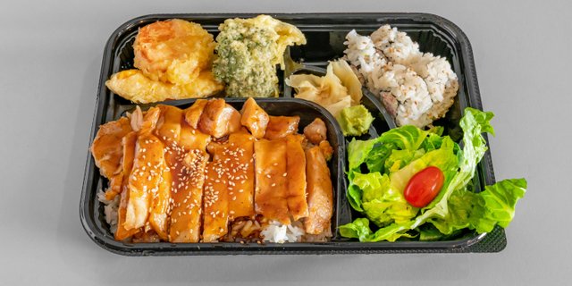 Chicken Teriyaki Bento Boxed Lunch