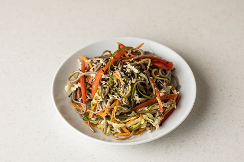 Cold Soba Noodle Salad
