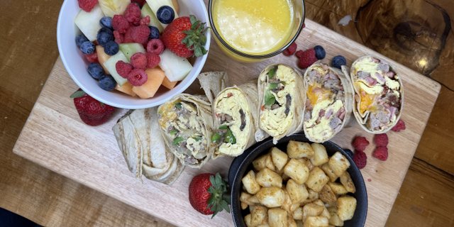 Breakfast Burrito Bar