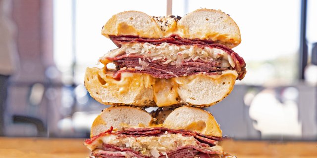 The Reuben Bagel
