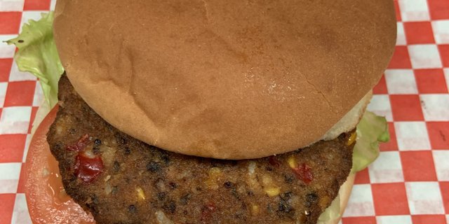 Black Bean Veggie Burger Box