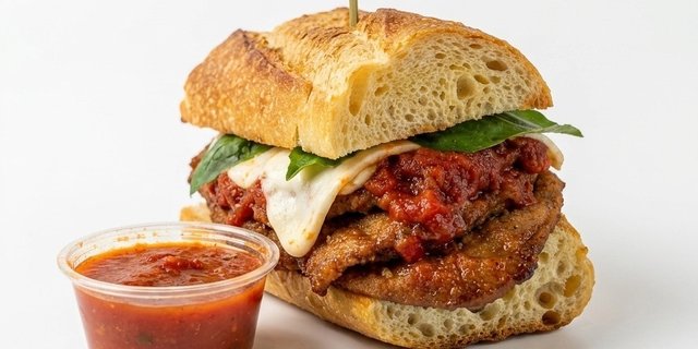 Eggplant Parmesan Hero
