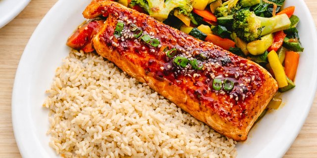 Salmon Teriyaki