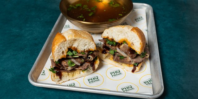 Pho French Dip Banh Mi
