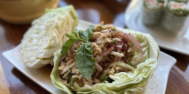Larb Ground Chicken Salad